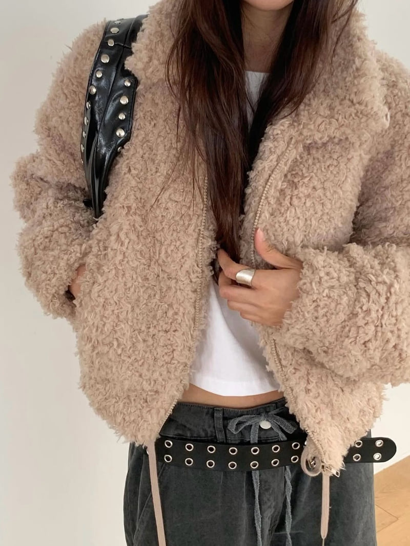 Moran Women - Korean Women Fashion - #romanticstyle - Washed Soft Jacket - 3