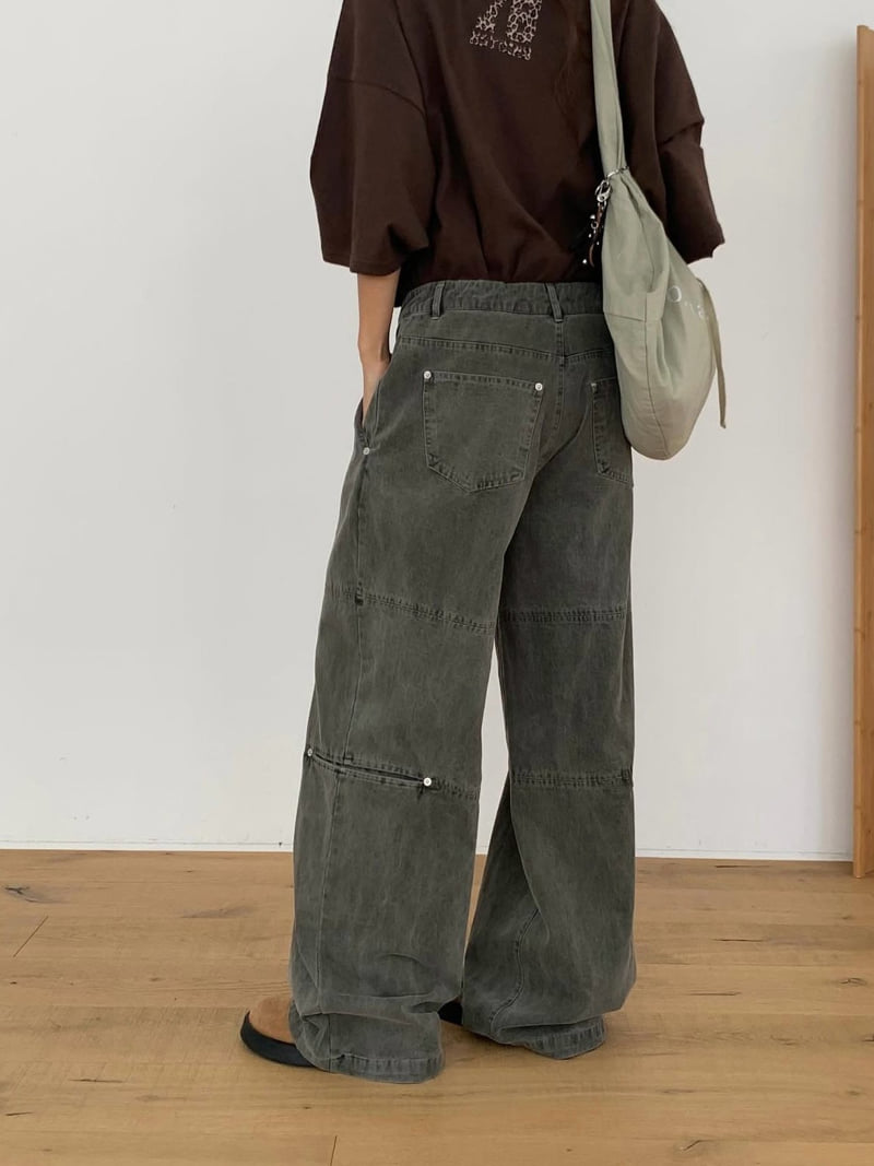 Moran Women - Korean Women Fashion - #thelittlethings - Work Dye Pants - 5