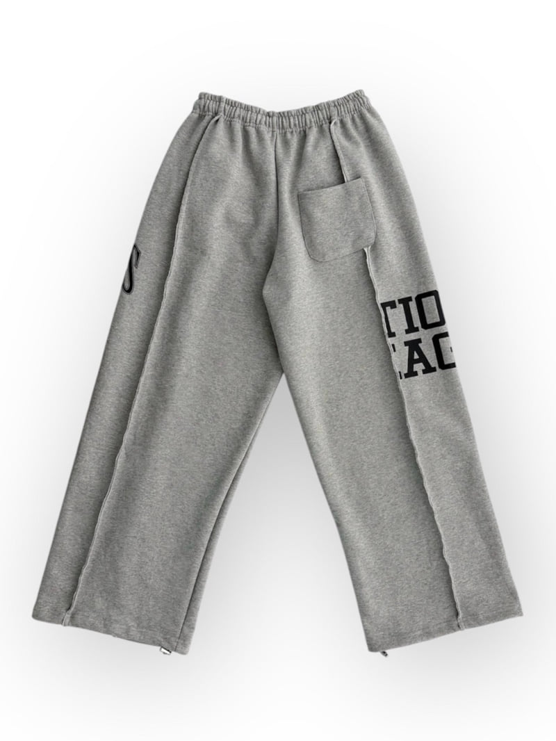 Moran Women - Korean Women Fashion - #womensfashion - Football Wide Pants - 8