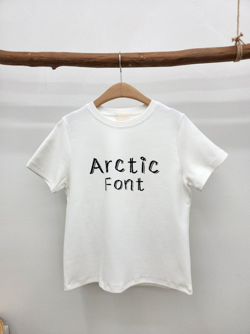 Most - Korean Women Fashion - #momslook - Font Short Sleeve Tee - 3