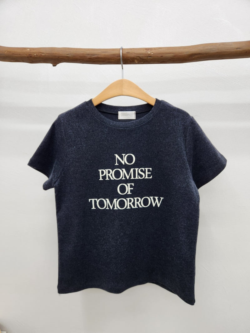 Most - Korean Women Fashion - #momslook - Promise Short Sleeve Tee - 2