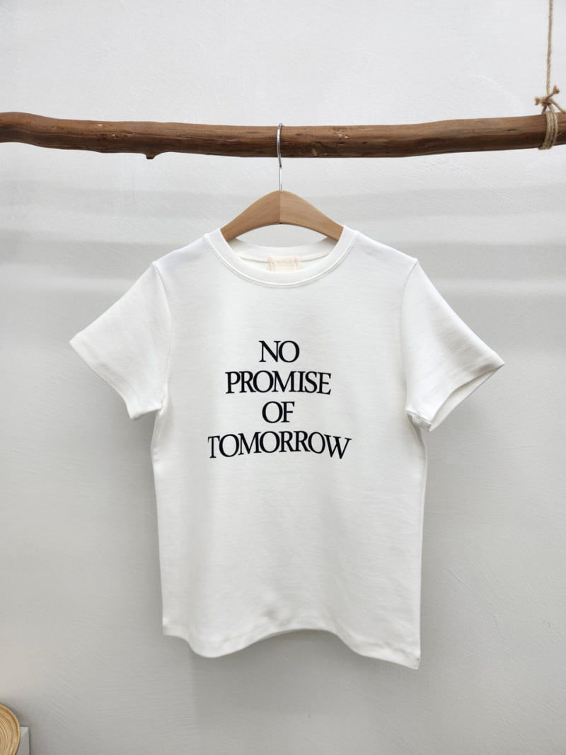 Most - Korean Women Fashion - #womensfashion - Promise Short Sleeve Tee - 4