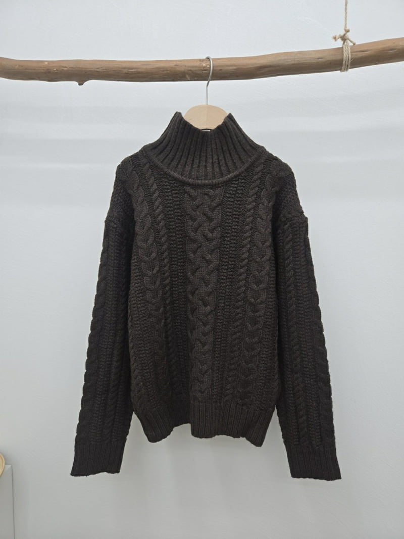 Most - Korean Women Fashion - #momslook - And Turtleneck Knit - 2