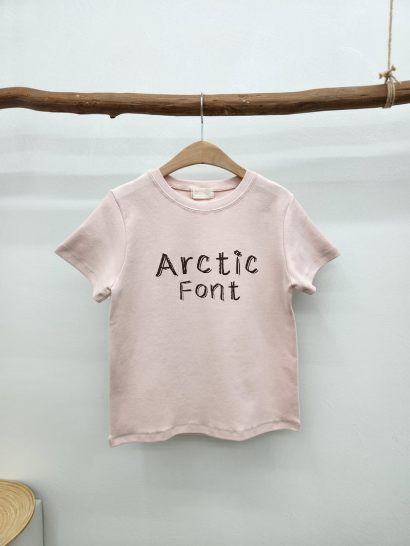 Most - Korean Women Fashion - #womensfashion - Font Short Sleeve Tee - 2