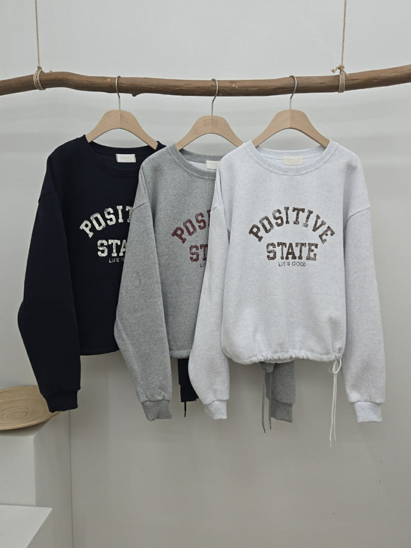 Most - Korean Women Fashion - #womensfashion - Positive Sweatshirt
