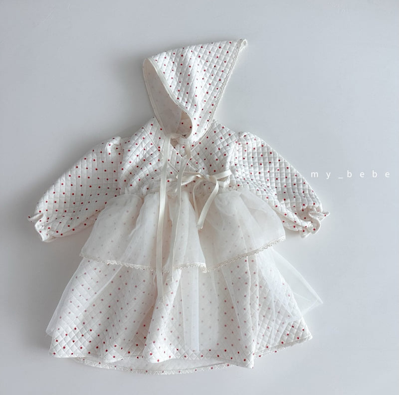 My Bebe - Korean Baby Fashion - #babyfashion - Quilted Hanbok One-piece - 10