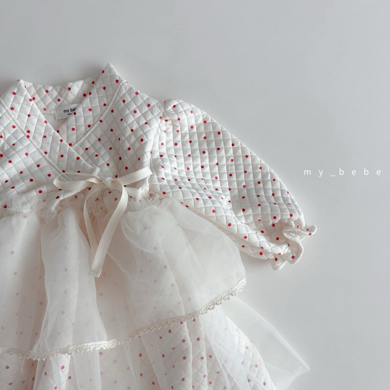 My Bebe - Korean Baby Fashion - #babyfever - Quilted Hanbok One-piece - 11