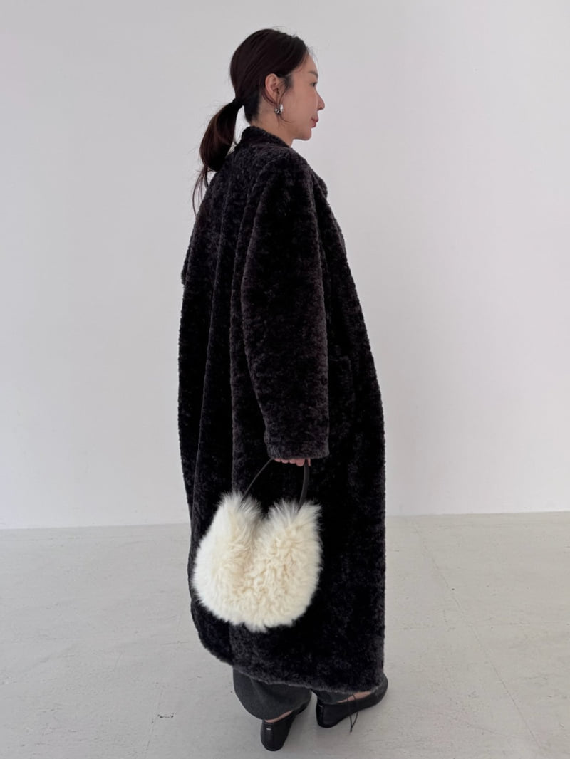 Neroli36 - Korean Women Fashion - #momslook - M Maxi Fleece Coat - 6