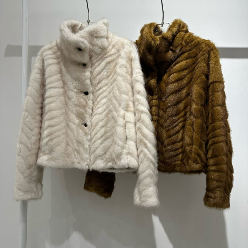 Neroli36 - Korean Women Fashion - #momslook - M Faux Soft Jacket