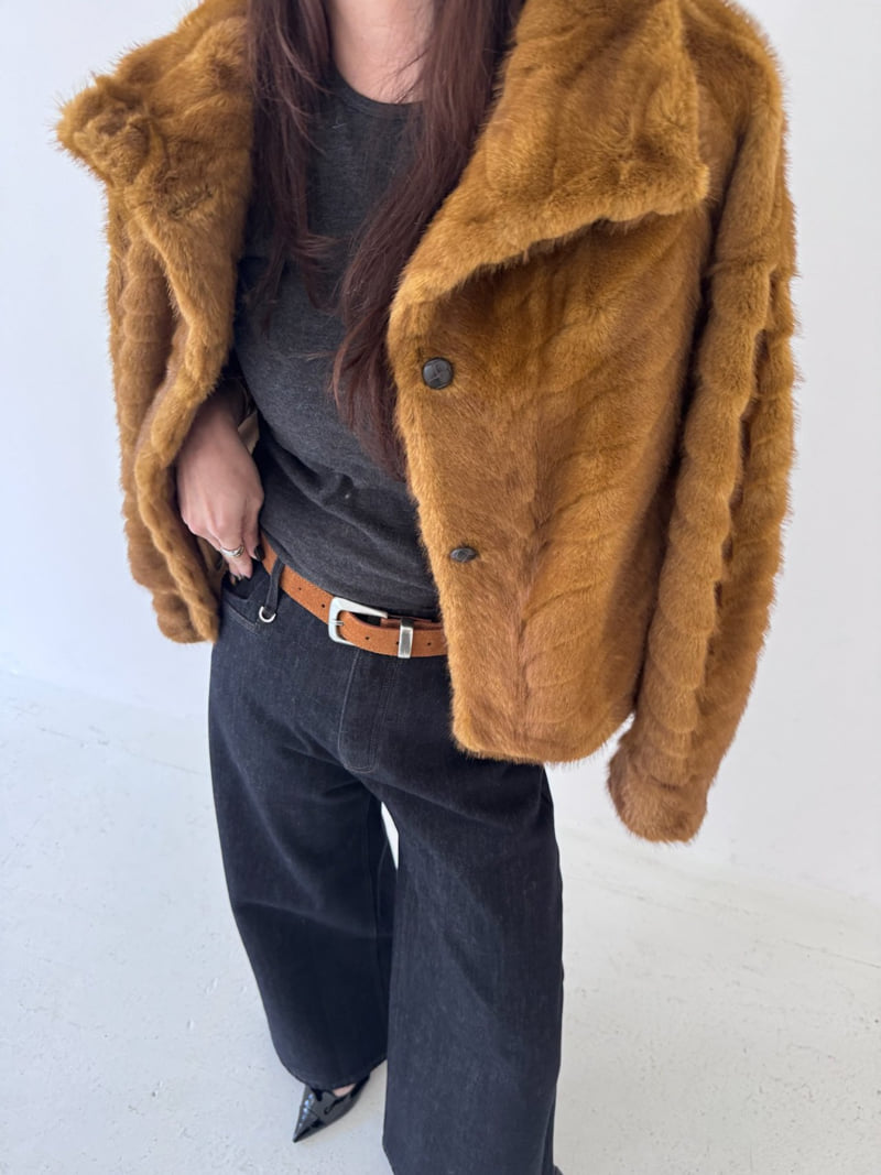 Neroli36 - Korean Women Fashion - #momslook - M Faux Soft Jacket - 11