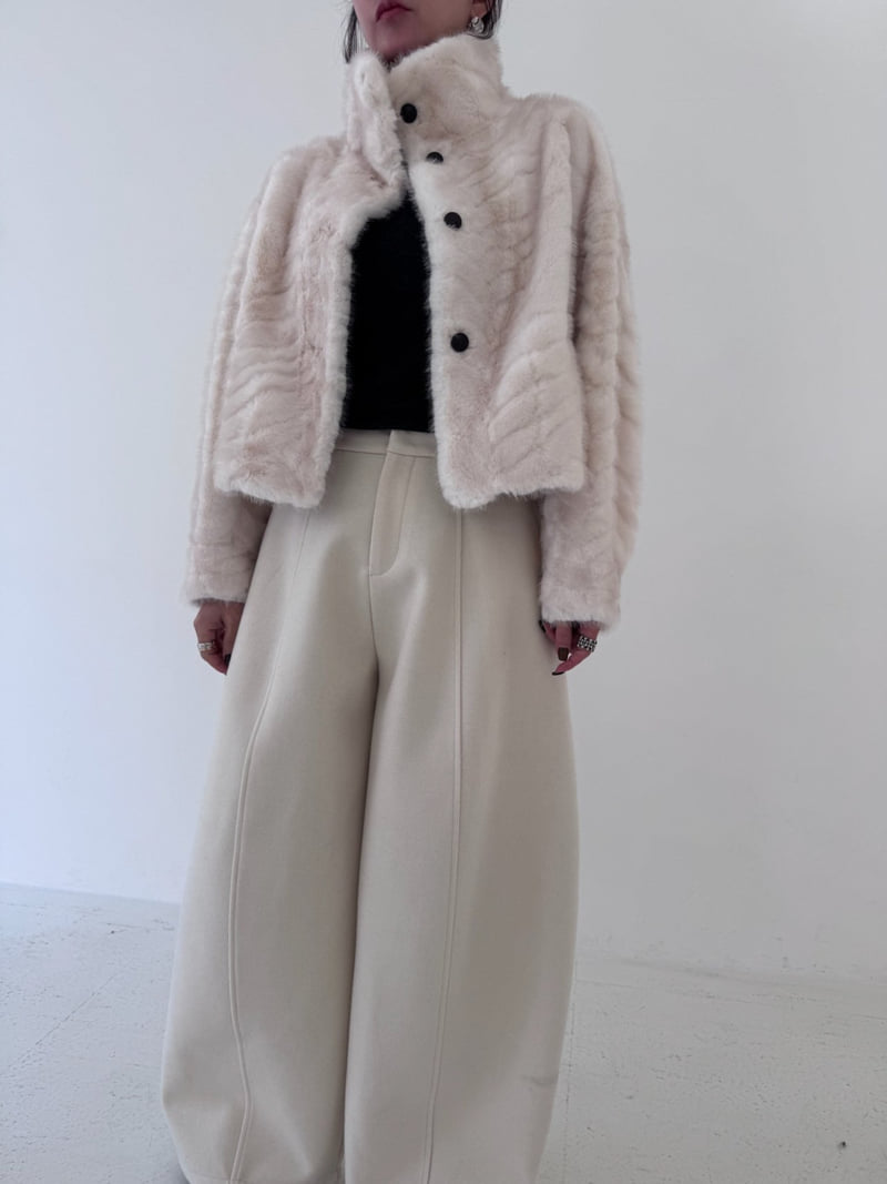 Neroli36 - Korean Women Fashion - #momslook - M Faux Soft Jacket - 7