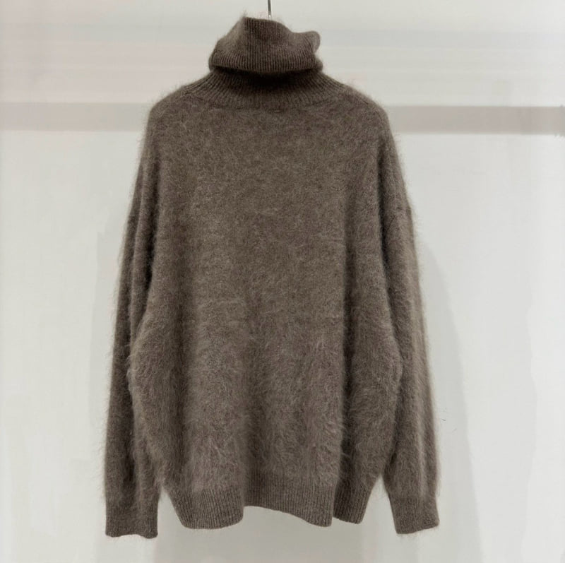 Neroli36 - Korean Women Fashion - #momslook - M Wool Box Turtleneck Knit - 3