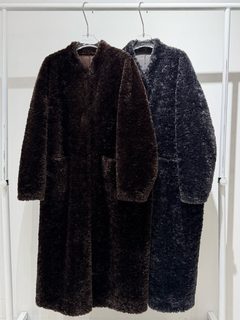 Neroli36 - Korean Women Fashion - #thelittlethings - M Maxi Fleece Coat