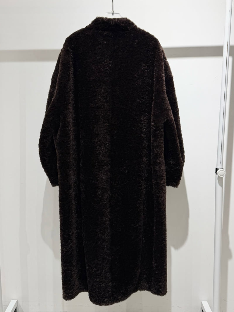 Neroli36 - Korean Women Fashion - #womensfashion - M Maxi Fleece Coat - 3