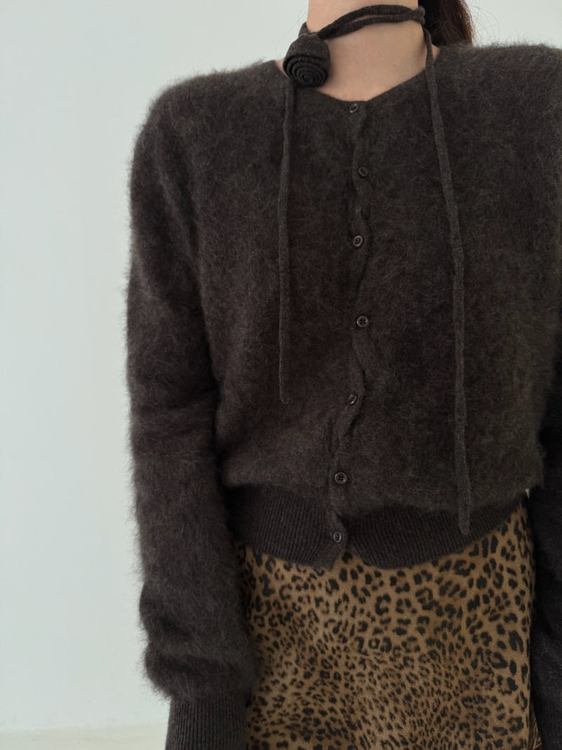 Neroli36 - Korean Women Fashion - #womensfashion - M Rose Choker Set Knit - 12