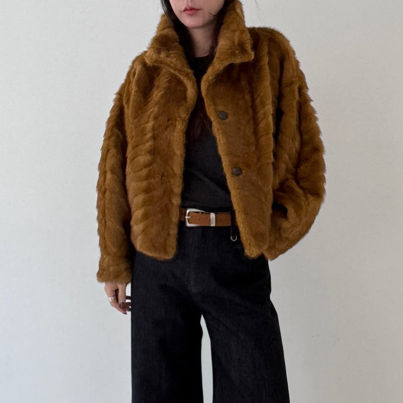 Neroli36 - Korean Women Fashion - #womensfashion - M Faux Soft Jacket - 10
