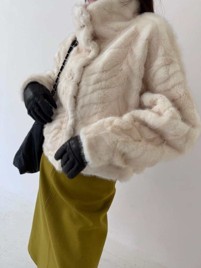 Neroli36 - Korean Women Fashion - #womensfashion - M Faux Soft Jacket - 12