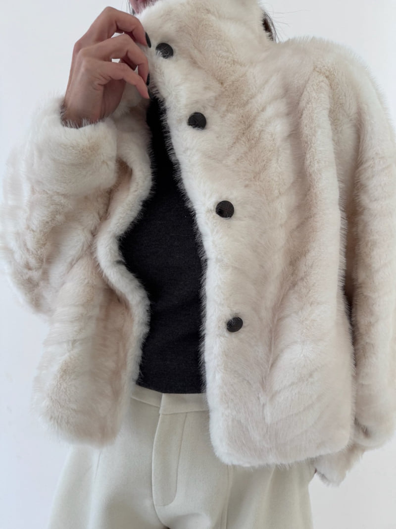 Neroli36 - Korean Women Fashion - #womensfashion - M Faux Soft Jacket - 8