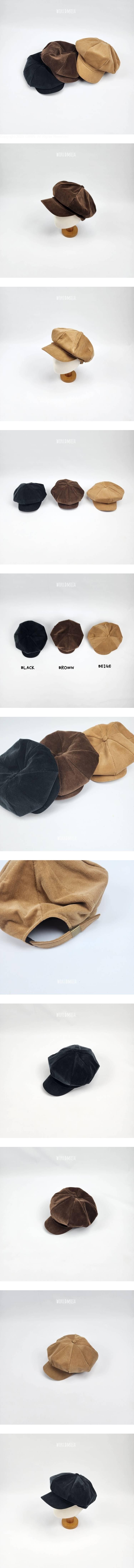 New World - Korean Children Fashion - #childofig - Corduroy Newsboy Cap