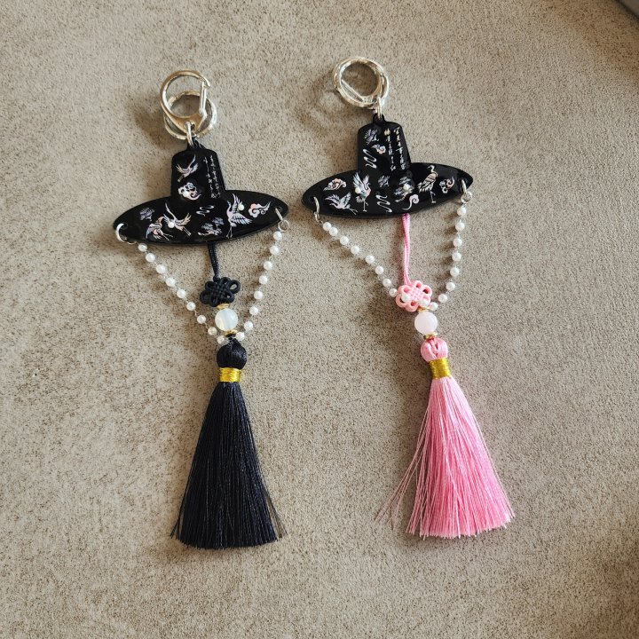 Newerly - Korean Women Fashion - #restrostyle - God Tassel Keyring