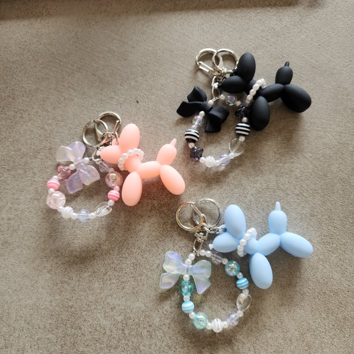 Newerly - Korean Women Fashion - #romanticstyle - Pearl Poodle Keyring