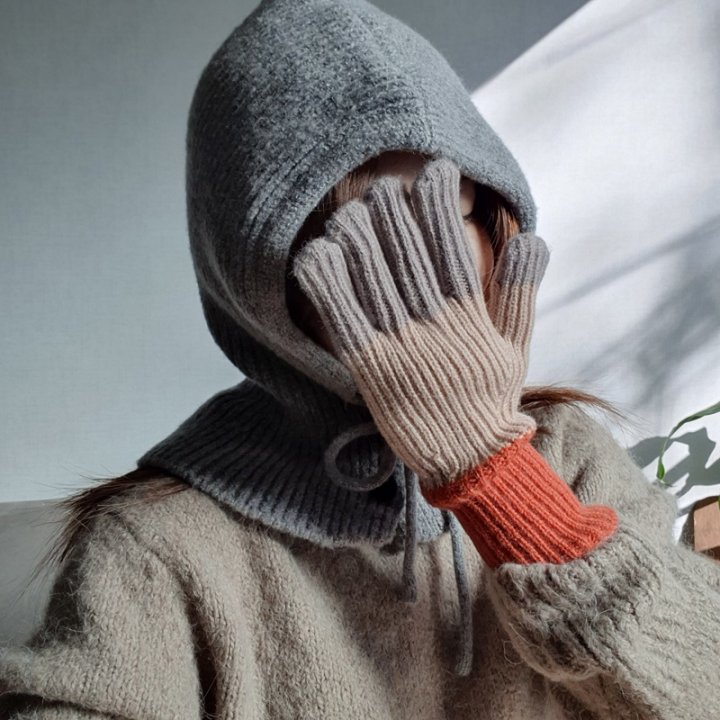 Newerly - Korean Women Fashion - #vintageinspired - New Balaclava - 4