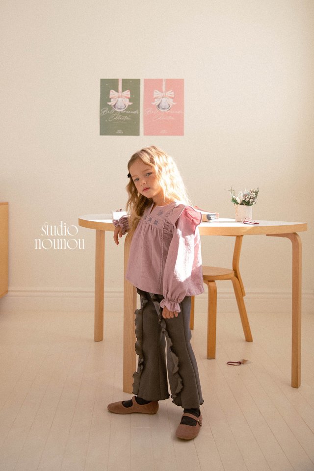Nounou - Korean Children Fashion - #childofig - Ugg Ruffle Pants - 8