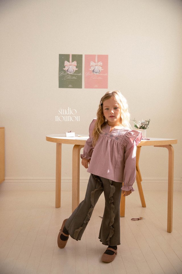 Nounou - Korean Children Fashion - #childofig - Ugg Ruffle Pants - 9