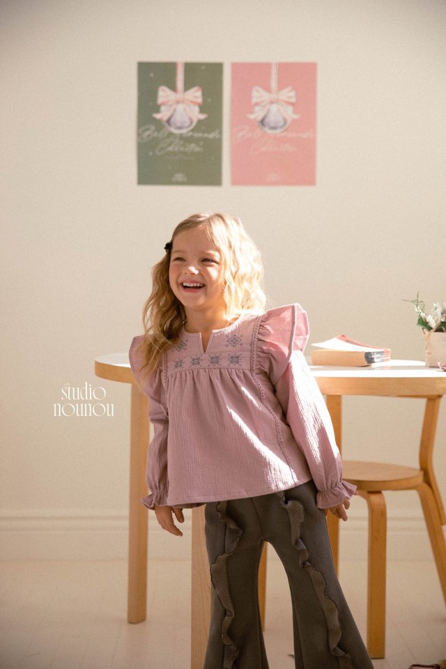 Nounou - Korean Children Fashion - #childrensboutique - Ugg Ruffle Pants - 10
