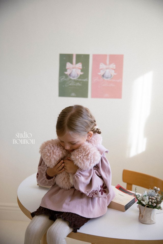 Nounou - Korean Children Fashion - #childrensboutique - Teddy Soft Muffler - 6