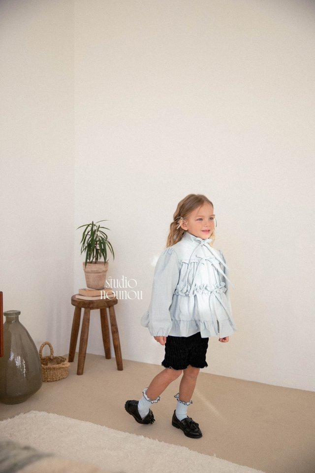 Nounou - Korean Children Fashion - #designkidswear - Ribbon Jacket - 11