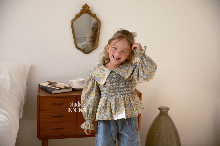 Nounou - Korean Children Fashion - #designkidswear - Printed Pippi Blouse - 6
