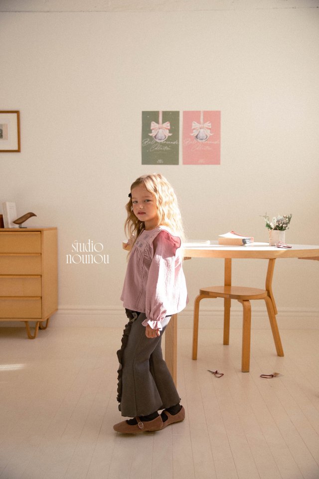 Nounou - Korean Children Fashion - #designkidswear - Ugg Ruffle Pants - 11