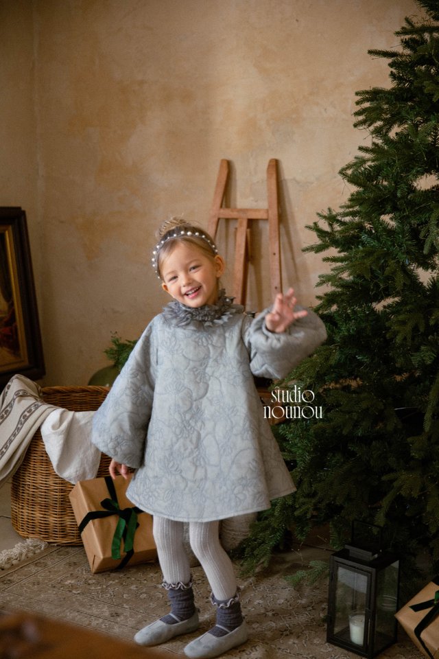 Nounou - Korean Children Fashion - #designkidswear - Rose One-piece - 4