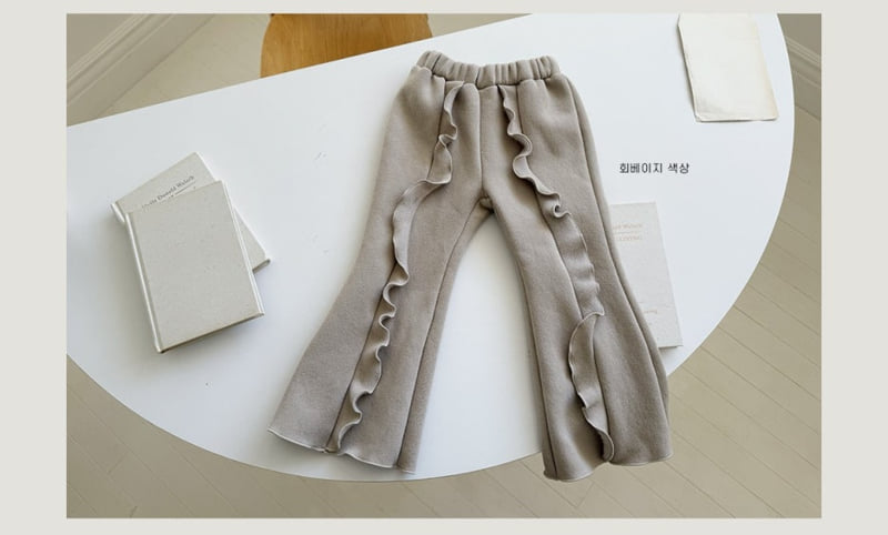 Nounou - Korean Children Fashion - #discoveringself - Ugg Ruffle Pants - 12