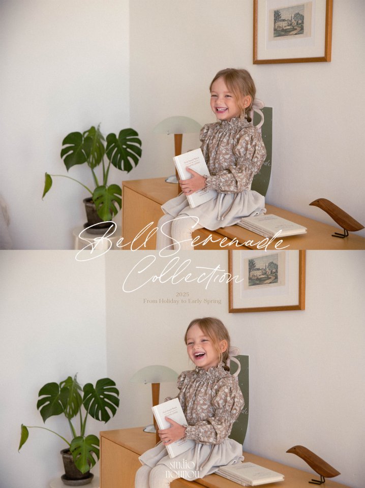 Nounou - Korean Children Fashion - #discoveringself - Rose Puff Sleeve Blouse - 9