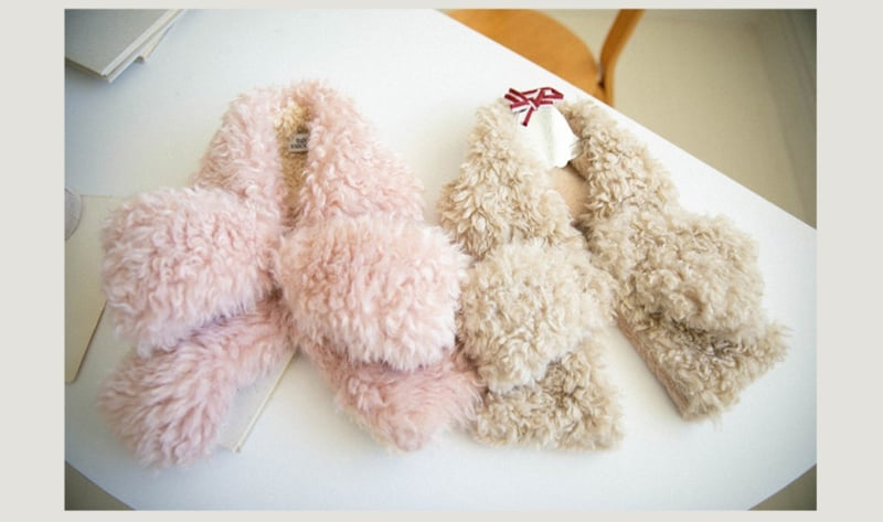Nounou - Korean Children Fashion - #discoveringself - Teddy Soft Muffler - 8