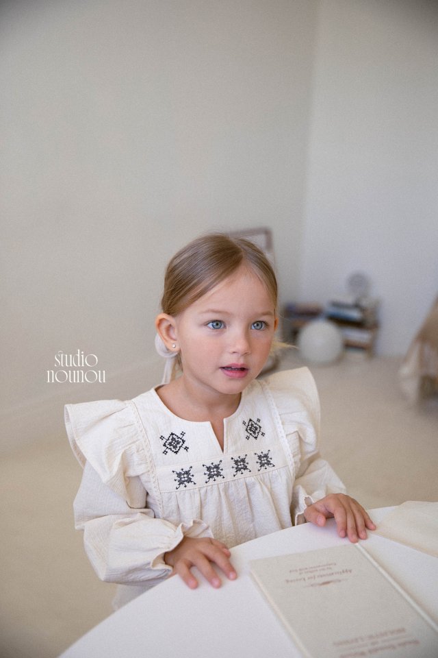Nounou - Korean Children Fashion - #discoveringself - Rachel Blouse - 4
