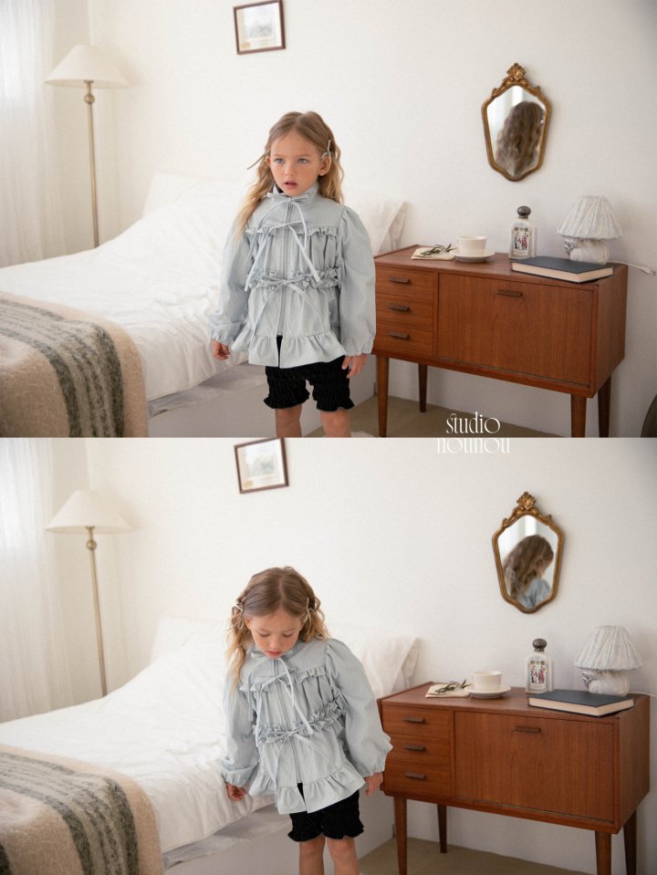 Nounou - Korean Children Fashion - #fashionkids - Velvet Leggings - 2