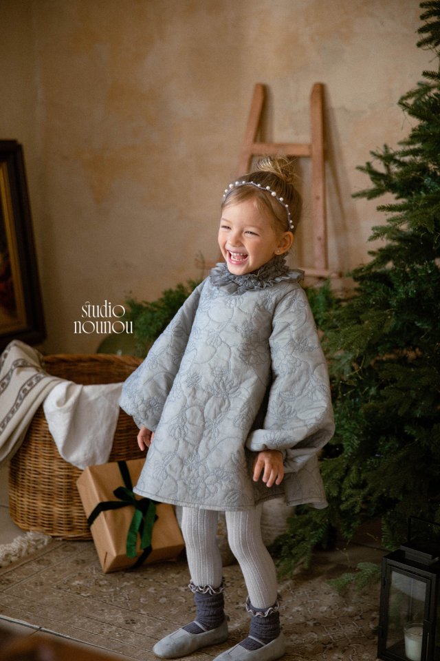 Nounou - Korean Children Fashion - #kidsshorts - Rose One-piece - 6