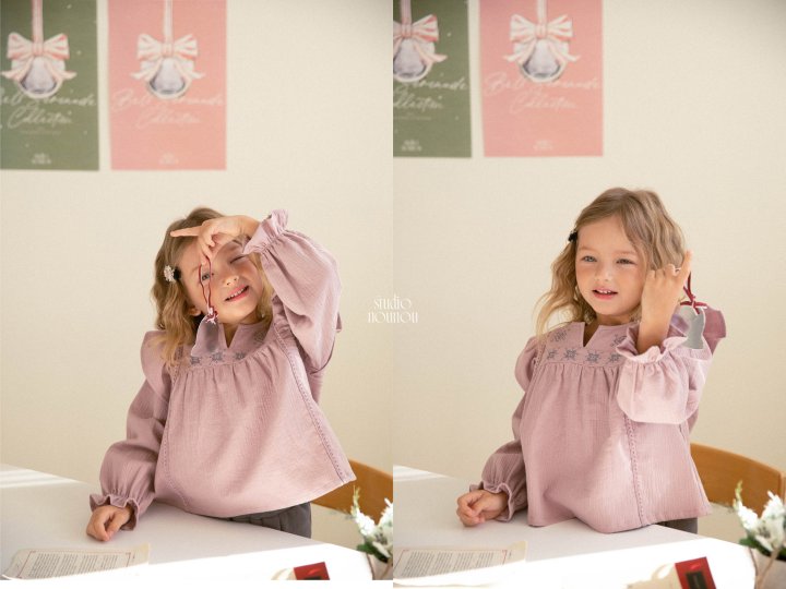 Nounou - Korean Children Fashion - #littlefashionista - Rachel Blouse - 9