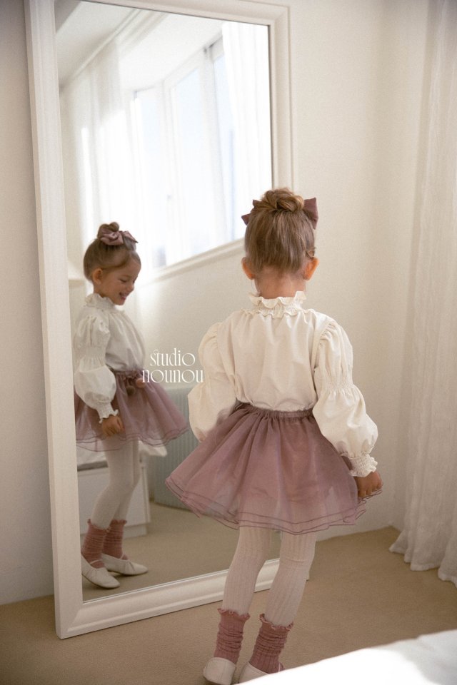 Nounou - Korean Children Fashion - #littlefashionista - Carol Tulle Skirt - 2