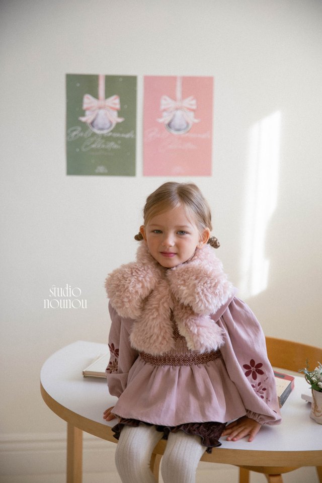 Nounou - Korean Children Fashion - #magicofchildhood - Teddy Soft Muffler