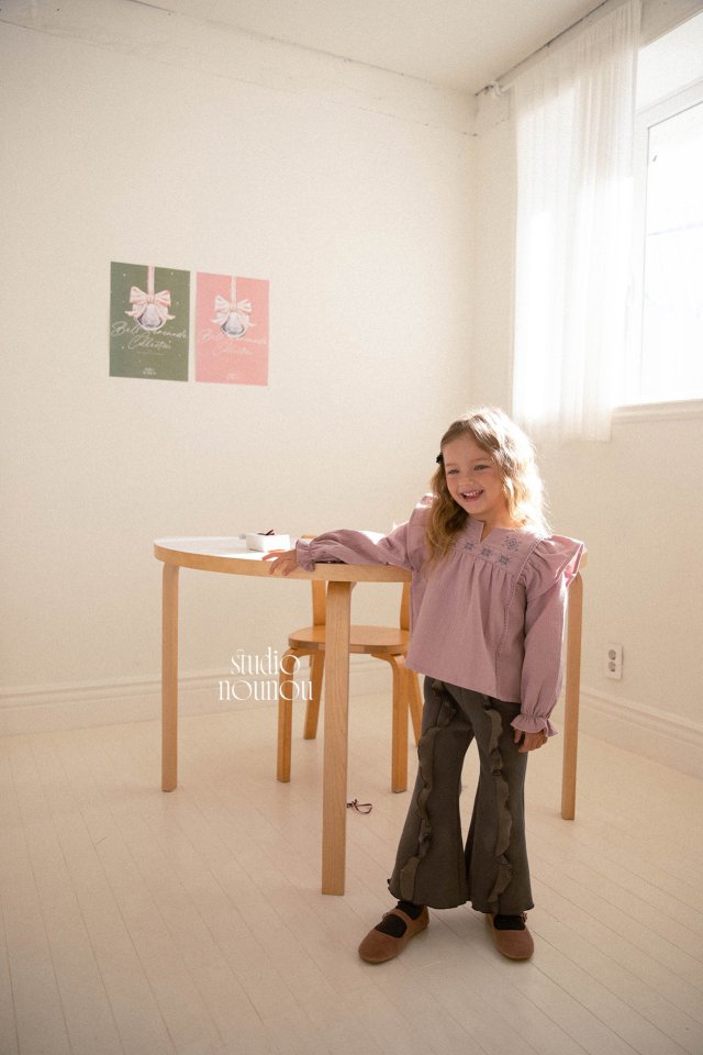 Nounou - Korean Children Fashion - #prettylittlegirls - Rachel Blouse - 12