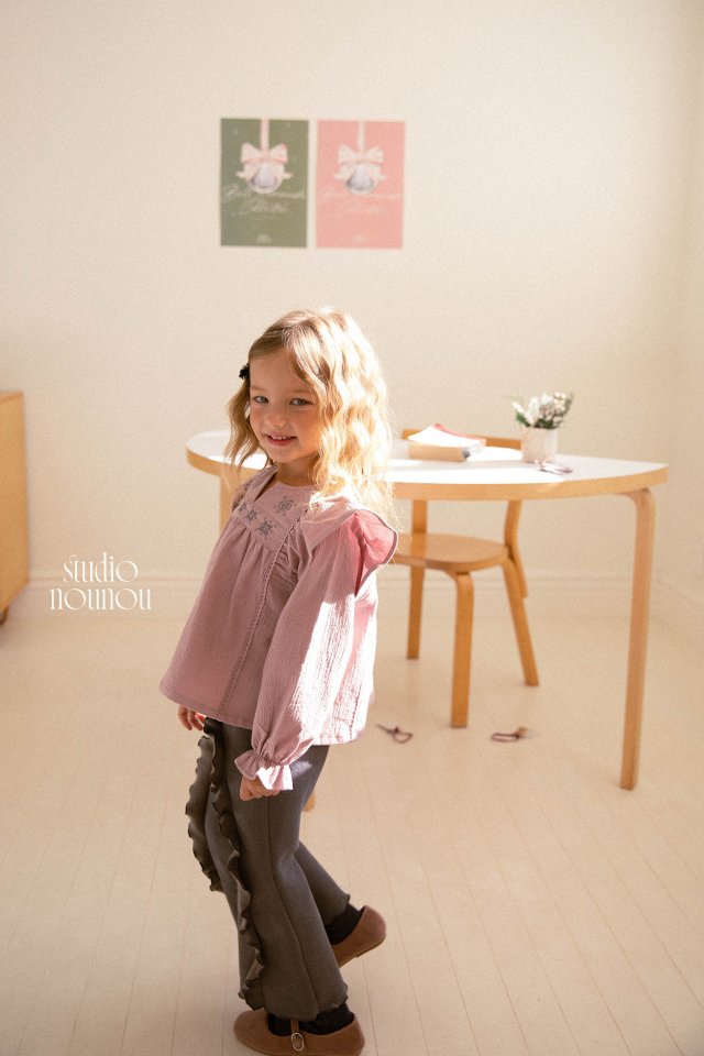 Nounou - Korean Children Fashion - #prettylittlegirls - Ugg Ruffle Pants - 7