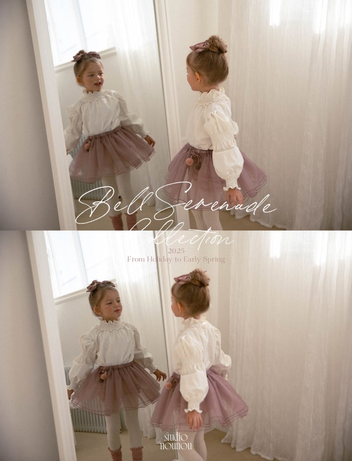 Nounou - Korean Children Fashion - #prettylittlegirls - Carol Tulle Skirt - 5