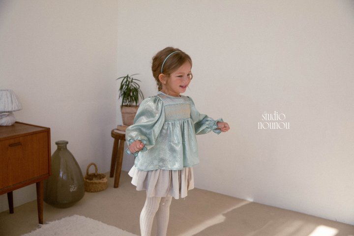 Nounou - Korean Children Fashion - #toddlerclothing - Star Blouse - 4