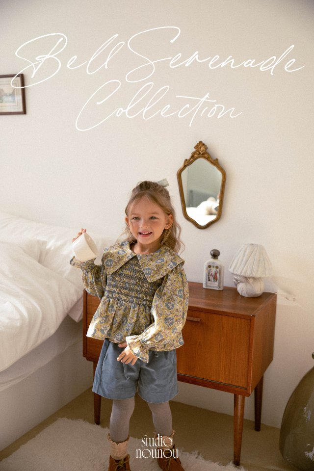 Nounou - Korean Children Fashion - #stylishchildhood - Printed Pippi Blouse - 3