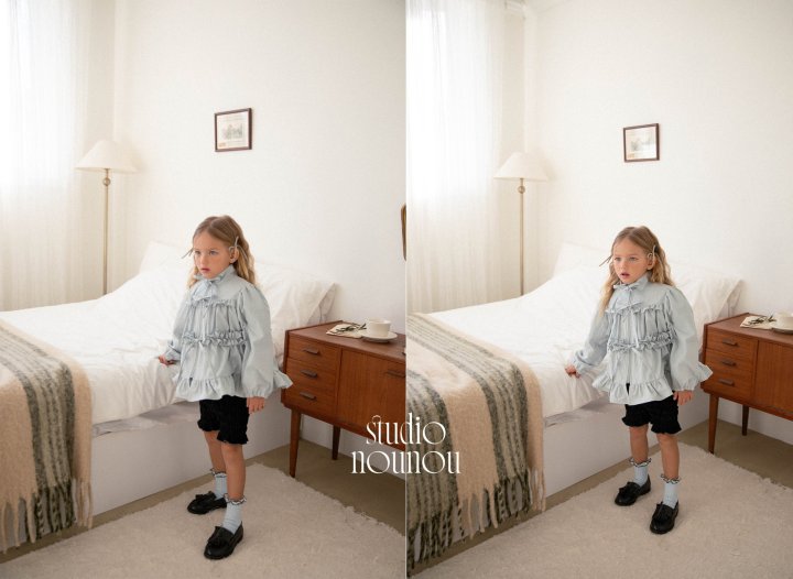 Nounou - Korean Children Fashion - #todddlerfashion - Ribbon Jacket - 6