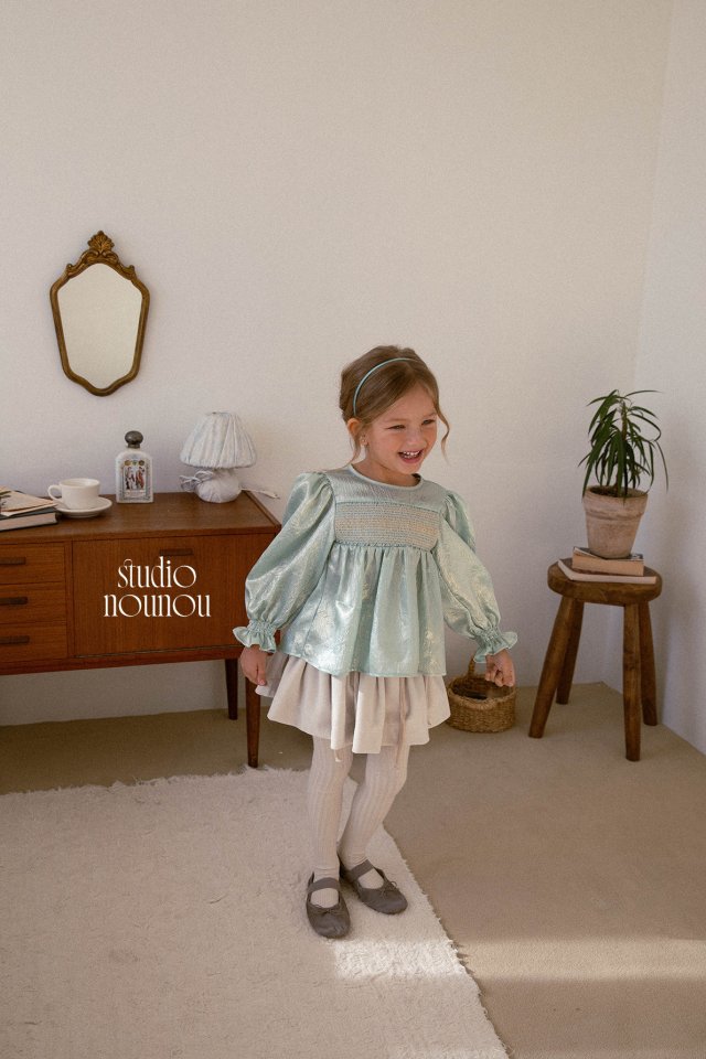 Nounou - Korean Children Fashion - #todddlerfashion - Star Blouse - 2